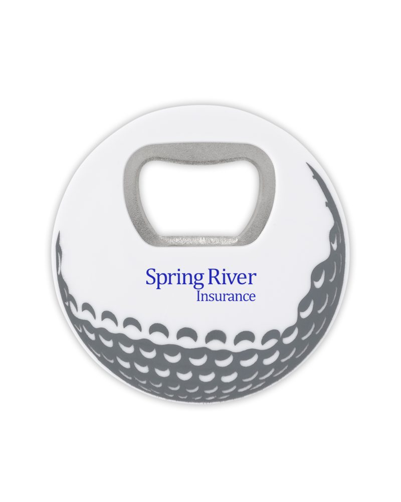 Golf Ball Bottle Opener.
