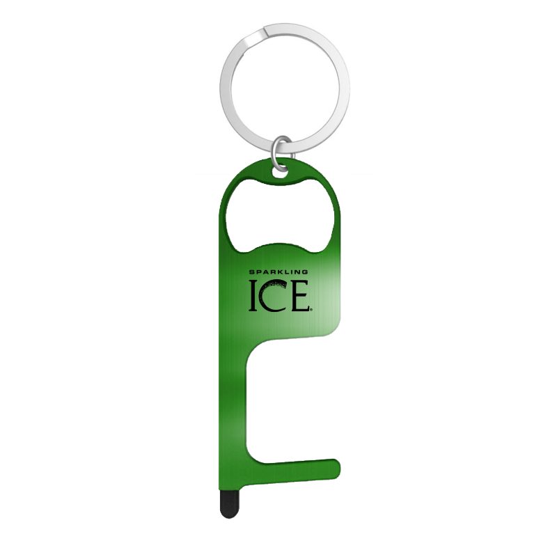 Greeting Card With Stainless Steel No Touch Tool With Stylus And Bottle Opener - 5