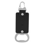 Leatherette Bottle Opener Key Clasp - 2