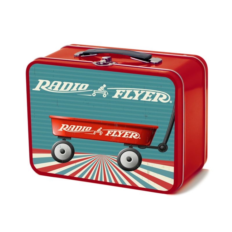 Retro Lunchbox + Double 10 Oz. Stemless Wine Glass In Vacuum Insert - 3