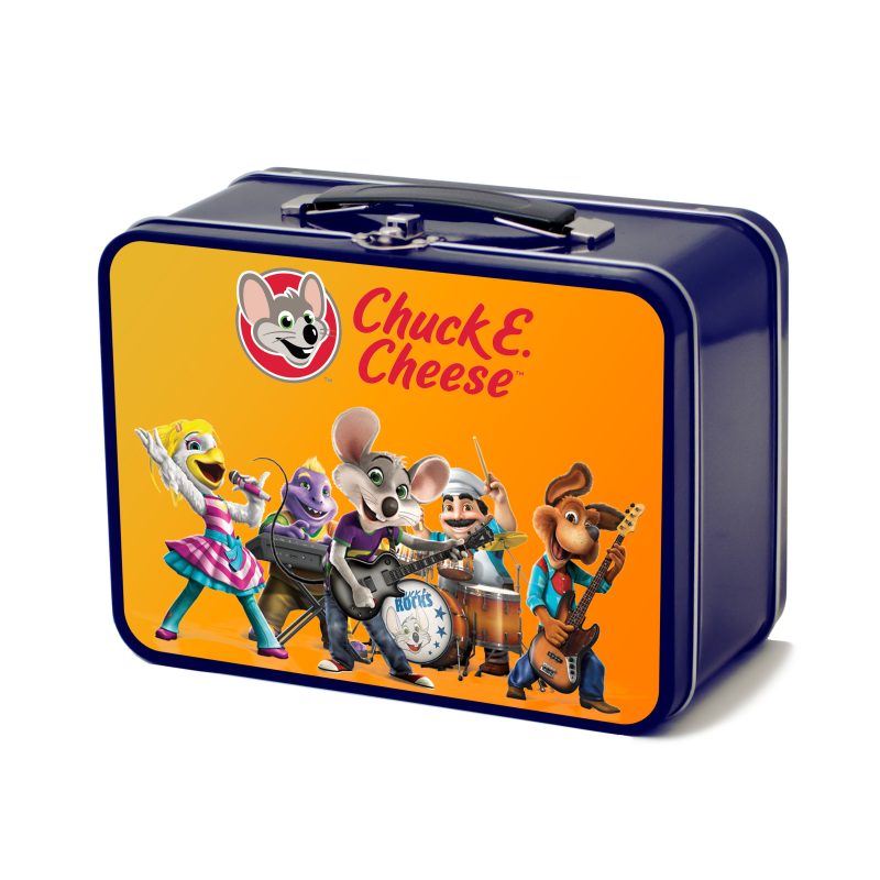 Retro Lunchbox + Double 10 Oz. Stemless Wine Glass In Vacuum Insert - 4
