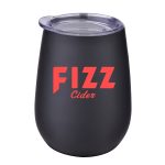 Retro Lunchbox + Single 10 Oz. Stemless Wine Glass in Vacuum Insert - 7