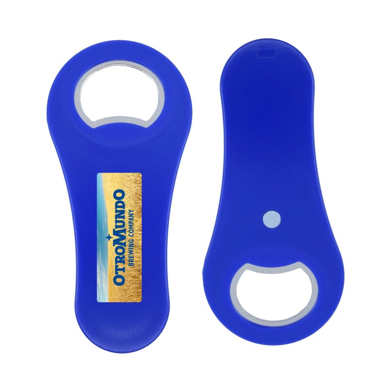 Rounded Bottle Opener With Magnet - 2