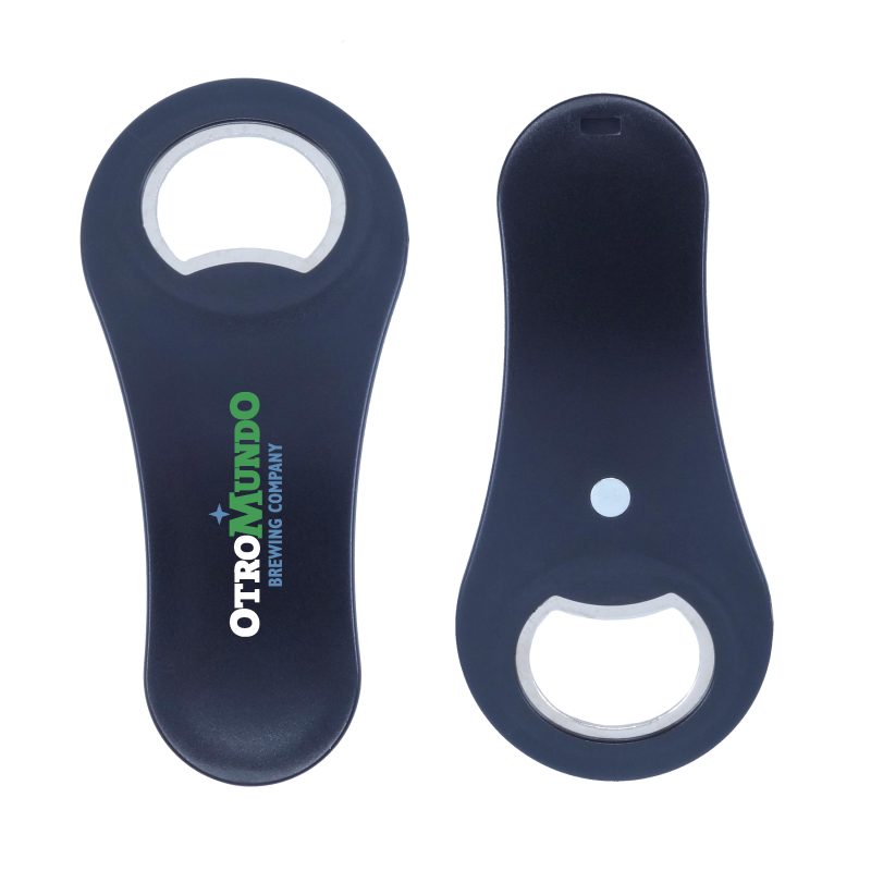 Rounded Bottle Opener With Magnet - 4