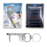 Stainless Steel NO Touch Tool with Stylus and Bottle Opener - 6