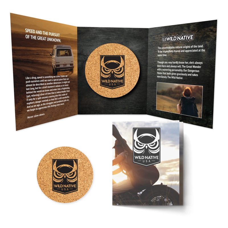 Tek-Booklet-2-with-Round-Cork-Coaster-TB2-PCC100 Tek Booklet 2 with Round Cork Coaster