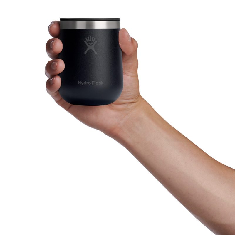 Hydro Flask Ceramic Wine Tumbler 10 Oz. - Black - 3