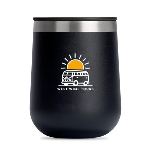 Hydro Flask Ceramic Wine Tumbler 10 Oz. - Black