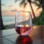 Symglass 12oz Clear Stemless Wine Glass