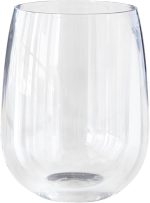 Symglass 12oz Clear Stemless Wine Glass - 3