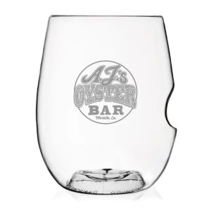 12 oz White Govino Plastic Stemless Wine Glass Taster