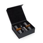 Ambassador Whiskey Box with Decanter and 4 Lowball Glasses - 2