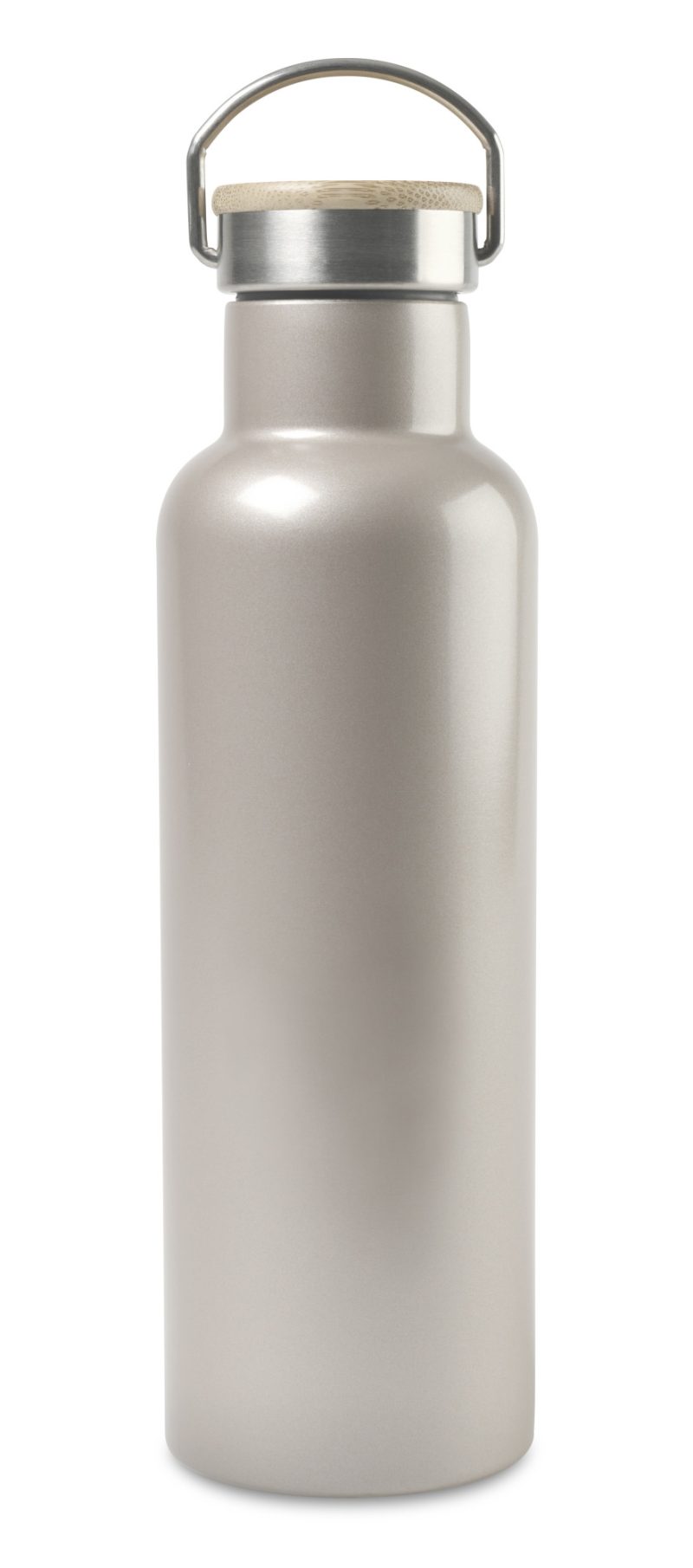 Aviana Metallics Double Wall Stainless Steel Wine Bottle - 25 Oz. - Champagne - 1