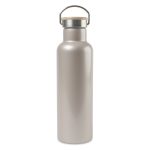 Aviana Metallics Double Wall Stainless Steel Wine Bottle - 25 Oz. - Champagne - 2