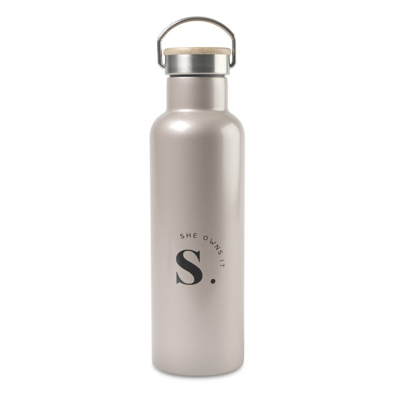 Aviana-Metallics-Double-Wall-Stainless-Steel-Wine-Bottle-25-Oz-Champagne-101349-686 Aviana Metallics Double Wall Stainless Steel Wine Bottle - 25 Oz. - Champagne