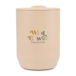 Aviana Rowan Recycled Stainless Steel Wine Tumbler - 15 Oz. - Light Peach