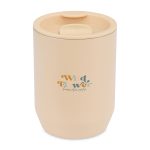 Aviana Rowan Recycled Stainless Steel Wine Tumbler - 15 Oz. - Light Peach - 2