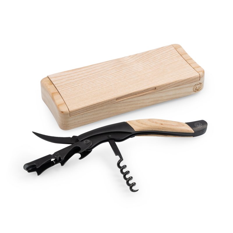 Barolo Waiter-style Corkscrew in Ashwood Box - 1