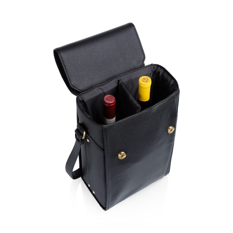 Barossa Two Bottle Leatherette Wine Tote - 5