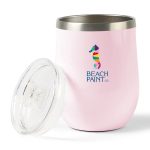 CORKCICLE Stemless Wine Cup - 12 Oz. - Powder Puff - 2