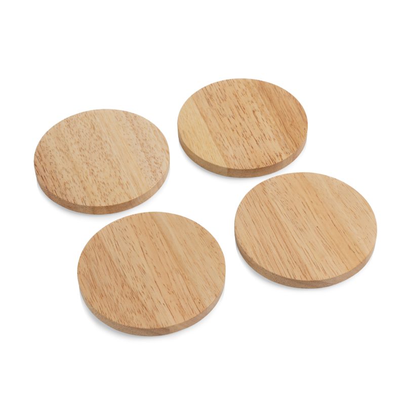 Coasters with Bottle Openers Set of 4 - 3