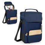Duet Insulated Two-Bottle Wine & Cheese Tote
