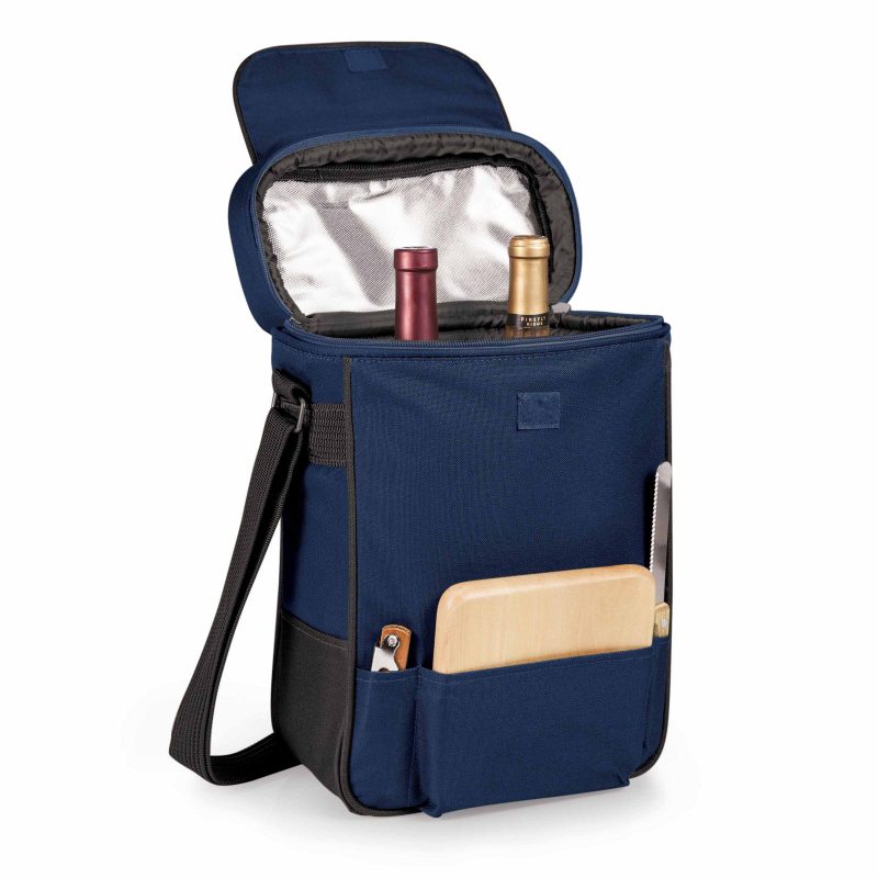 Duet Insulated Two-Bottle Wine & Cheese Tote - 4