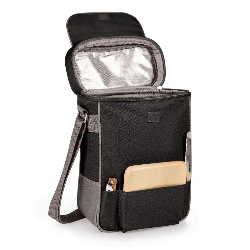 Duet Insulated Two-Bottle Wine & Cheese Tote - 9