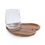 Heart Shaped Wine Appetizer Plates - 3