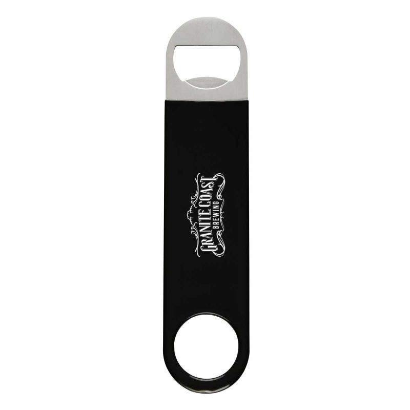 Large Vinyl Coated Stainless Steel Bottle Opener - 2
