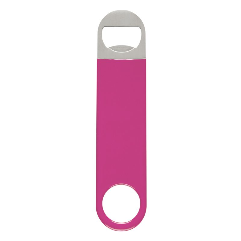 Large Vinyl Coated Stainless Steel Bottle Opener - 7