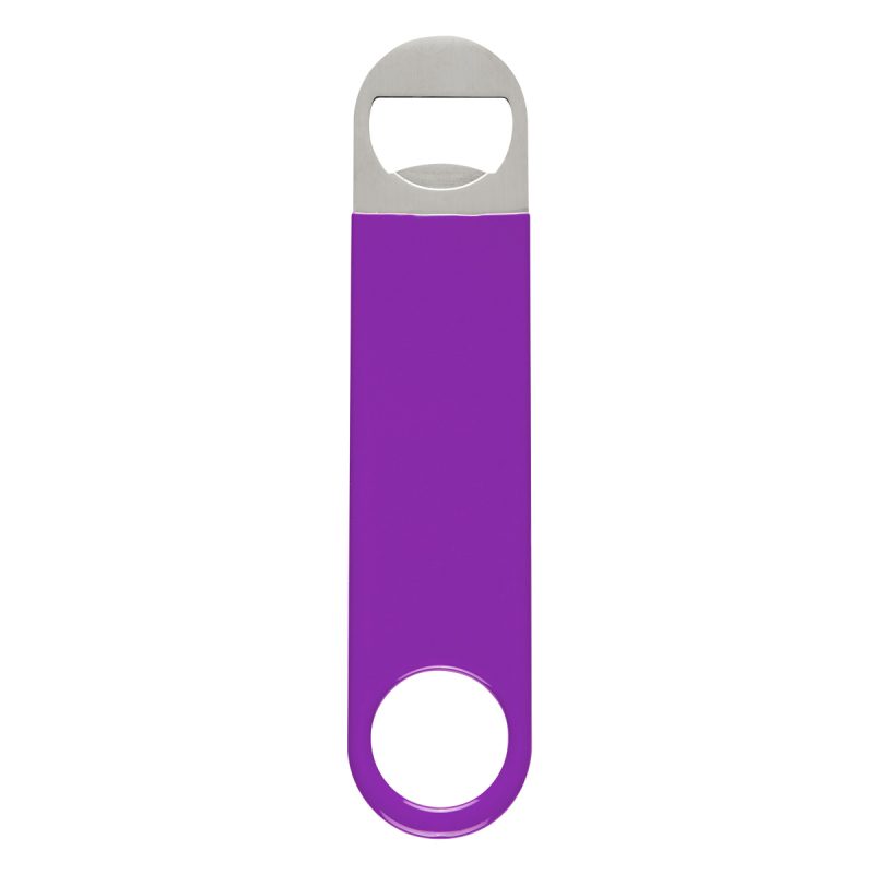 Large Vinyl Coated Stainless Steel Bottle Opener - 9