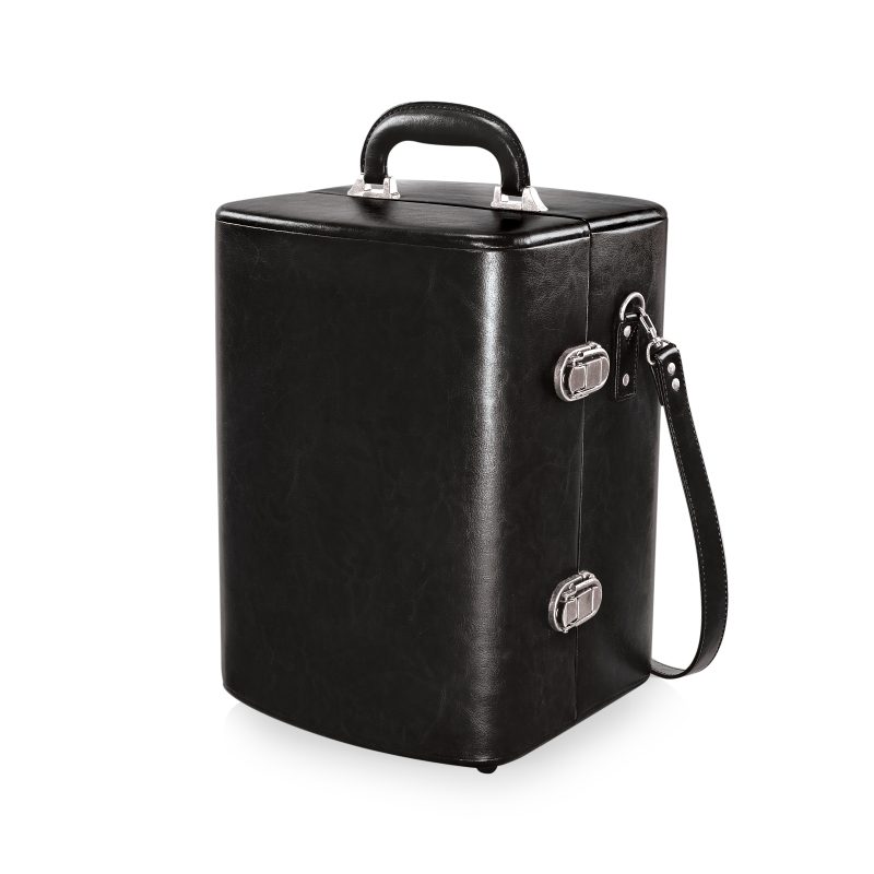 Manhattan Two Bottle Cocktail Case w/Barware - 4