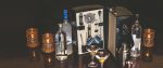 Manhattan Two Bottle Cocktail Case w/Barware - 8