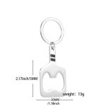 Pickleball Paddle Keychain Bottle Opener Charm - 1
