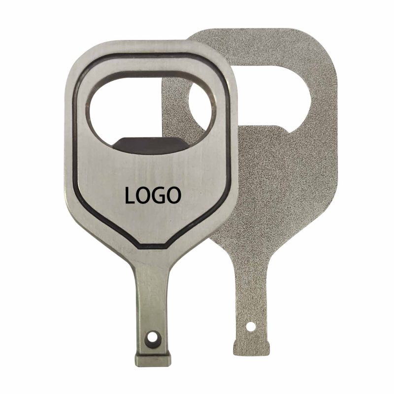Pickleball-Zinc-Keychain-Bottle-Opener-SWPLC4355 Pickleball Zinc Keychain Bottle Opener
