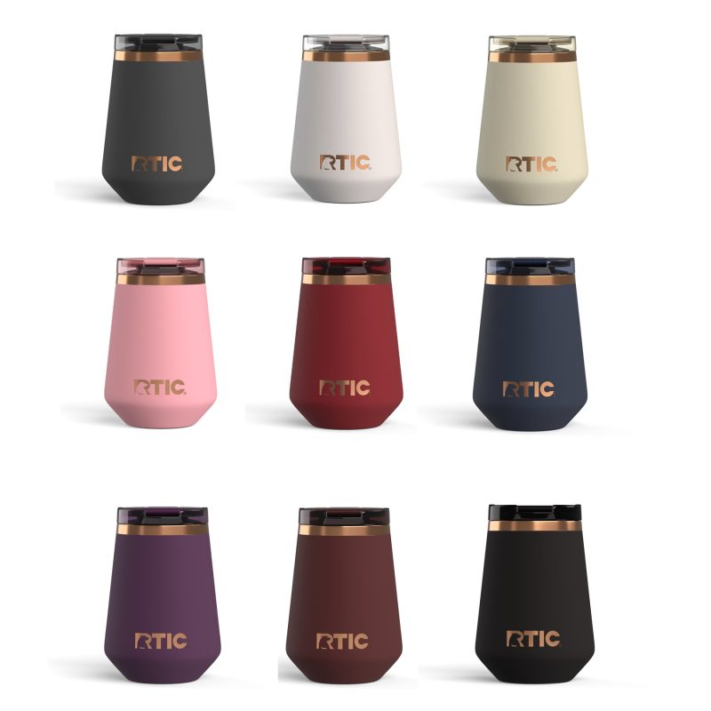 RTIC® Gift Set - 12 oz Happy Hour Wine and 18 oz Pint Tumbler - 1