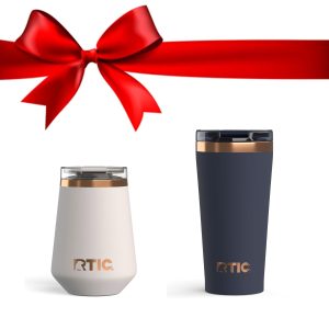 RTIC® Gift Set - 12 oz Happy Hour Wine and 18 oz Pint Tumbler