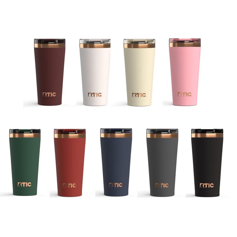 RTIC® Gift Set - 12 oz Happy Hour Wine and 18 oz Pint Tumbler - 4
