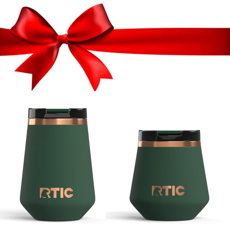 RTIC® Gift Set - 12 oz Happy Hour Wine and 8 oz Lowball Tumblers