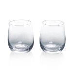 Set of 2 Stemless Wine Glasses