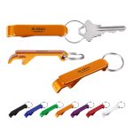 Slim Aluminum Bottle Opener Keychain