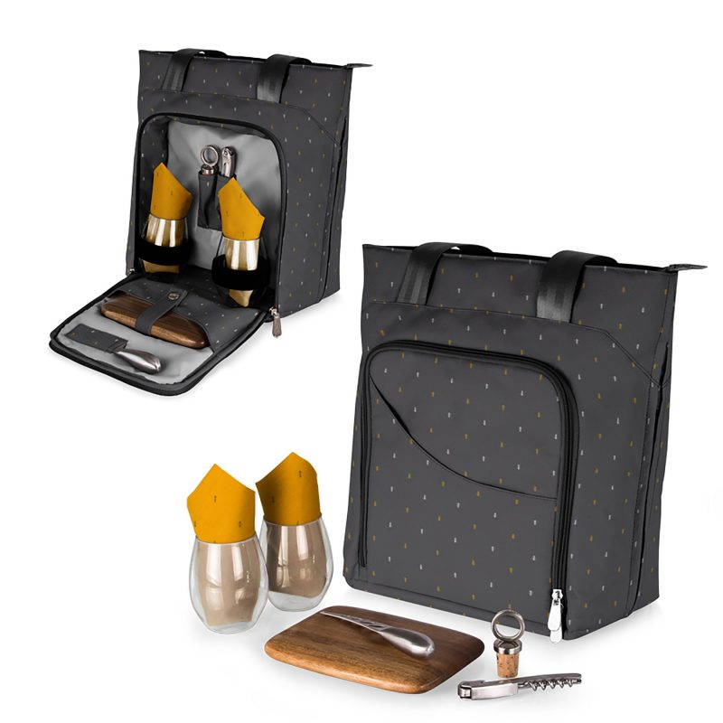 Sonoma Expandable Wine and Cheese Tote - 1