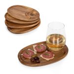 Wine Appetizer Plate Set of 4 - 1